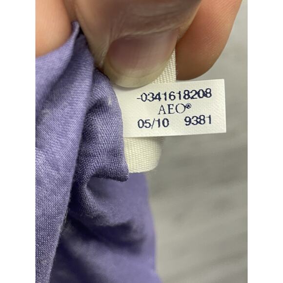 American Eagle Dress Womens 4 Floral Tiered Ruffle Adjustable Straps Spring Summ - Picture 7 of 9